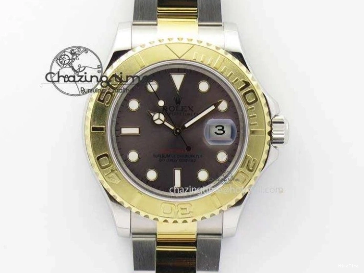 MiroTime 0515 Durable Yacht-Master 116622 BP-Maker Best Edition SS YG Gray Dial On SS YG Bracelet SA 3810